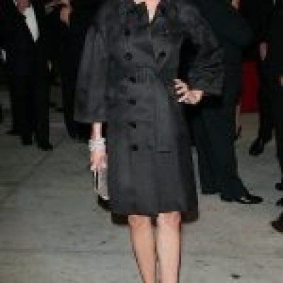 Stylish Cameron Diaz Black Coat