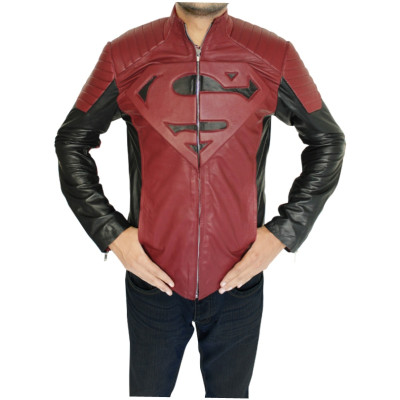 Superman Smallville Black Sleeves Jacket