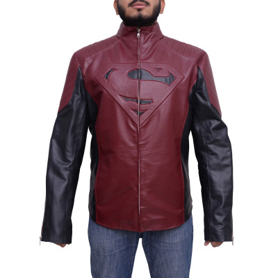 Superman Smallville Maroon Jacket
