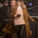 The Gentlemen Michelle Dockery Brown Wool Coat