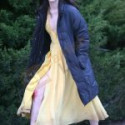 The Nice Guys Margaret Qualley Blue Coat