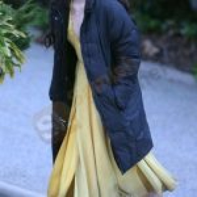 The Nice Guys Margaret Qualley Blue Coat