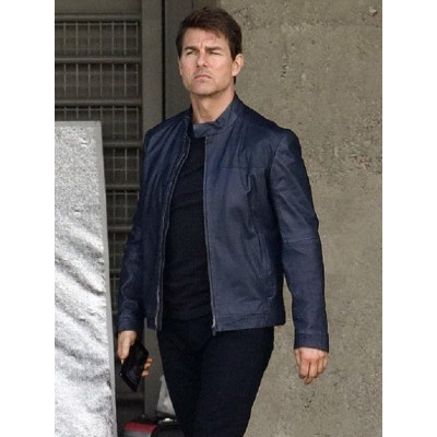 Tom Cruise Mission Impossible 6 Leather Jacket
