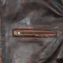 Tom Cruise The Kennedys Premiere Distressed Leather Jacket