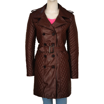 TV Series Castle Kate Beckett Leather Coat