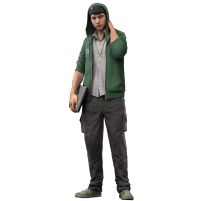 Watch Dogs 2 Josh Sauchak Hoodie Jacket