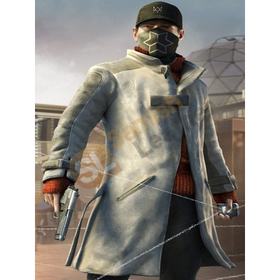 Watch Dogs Aiden Pearce Leather Coat