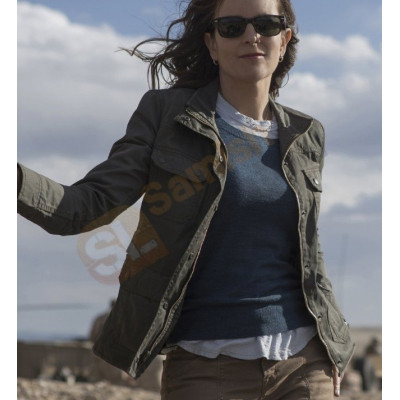 Whiskey Tango Foxtrot Tina Fey Grey Jacket