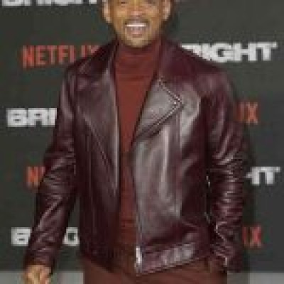 Will Smith’s Waffle Brown Leather Jacket