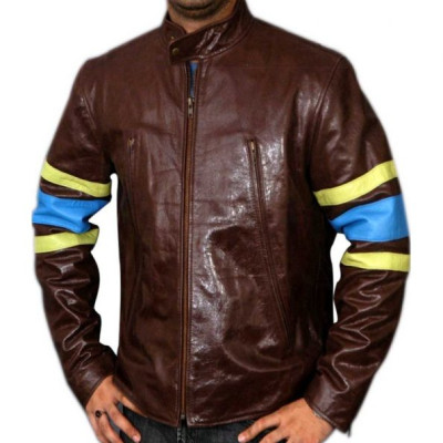 Wolverine X Men 3 The Last Stand Brown Leather Jacket