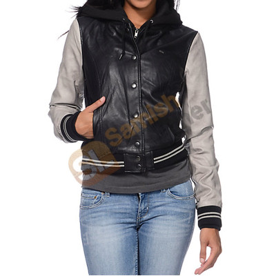 Women Obey Varsity Hoodie Jacket