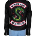 Women Sprouse Southside Serpents Leather Jacket