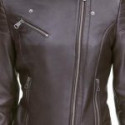 Womens Asymmetrical Leather Jacket