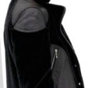 Women’s Leather With Fur Panels Jacket In Black