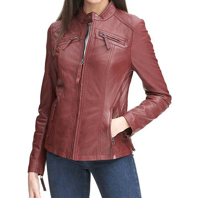 Womens Rosemere Leather Jacket