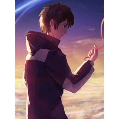 Your Name Taki Tachibana Winter Coat Anime Cosplay Costume